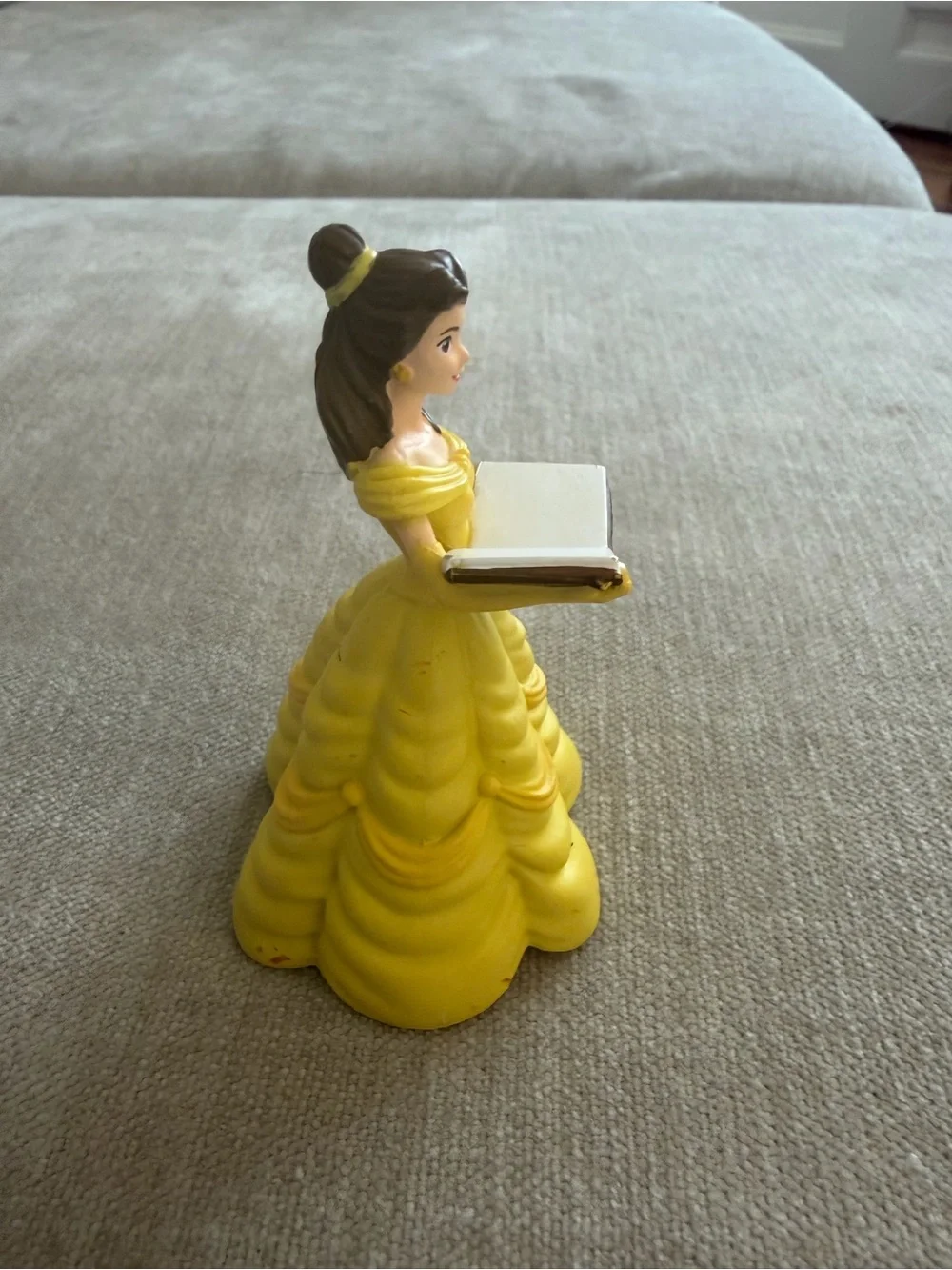 Yellow Princess Learning Figure Toy with Book - Kids Educational Play